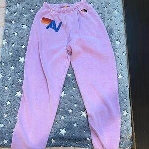 Aviator Nation Purple XS Sweatpants